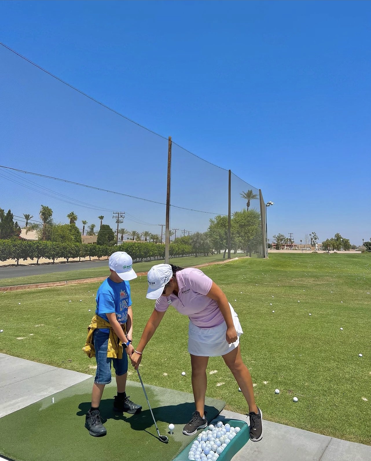 First Tee Coachella Valley alumna and coach, Karla Garcia, on her